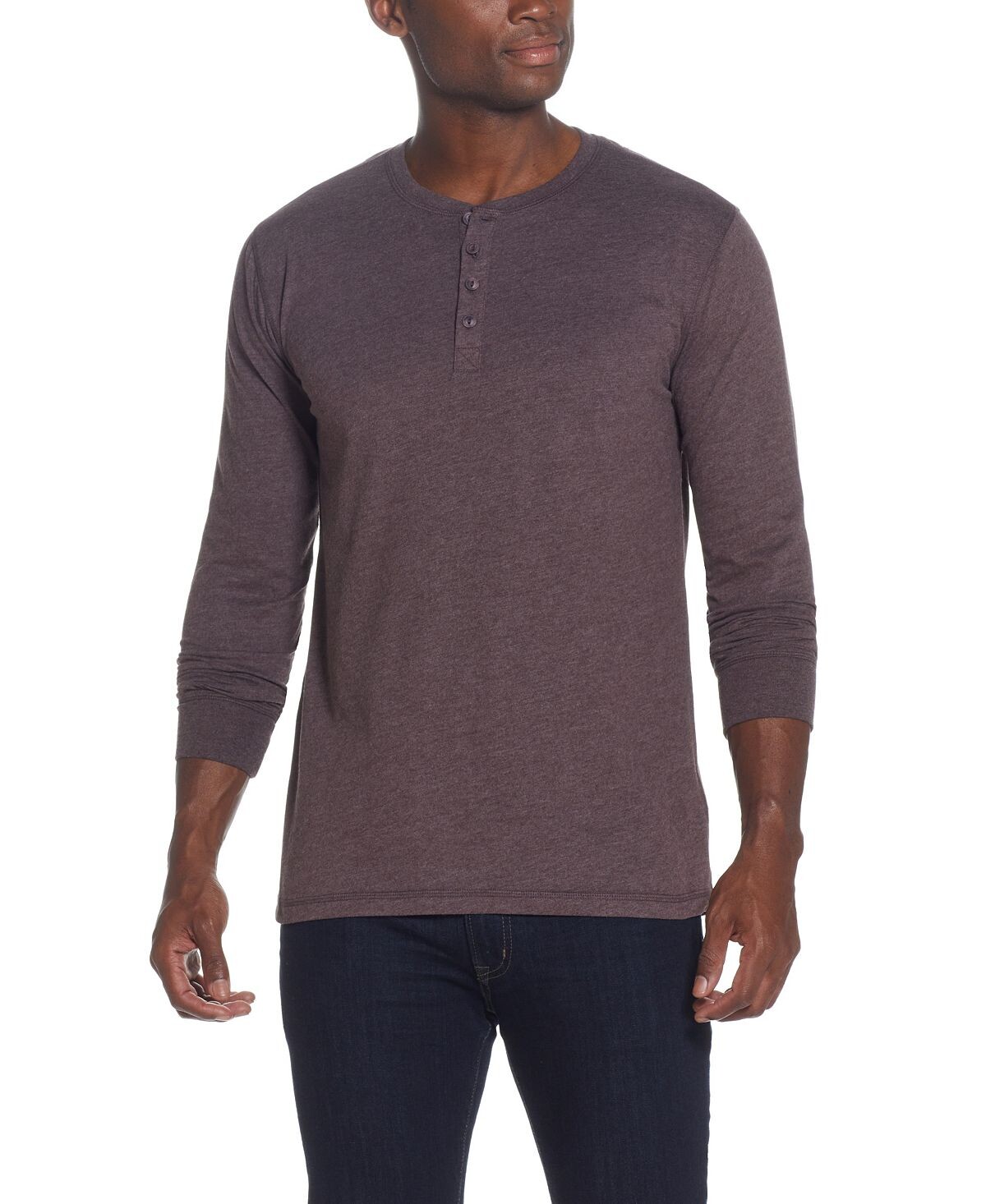 Мужская футболка henley из матового джерси с длинными рукавами Weatherproof Vintage
Мужская футболка henley из матового джерси с длинными рукавами Weatherproof Vintage