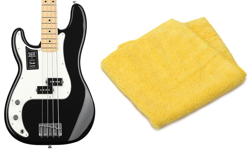 Бас-гитара Fender Player Precision Bass для левшей — черный с кленовой накладкой на гриф в комплекте с двухсторонней сверхмягкой тканью для полировки из микрофибры Fender 0149822506=1 0990524000=1
Бас-гитара Fender Player Precision Bass для левшей — черный с кленовой накладкой на гриф в комплекте с двухсторонней сверхмягкой тканью для полировки из микрофибры Fender 0149822506=1 0990524000=1
