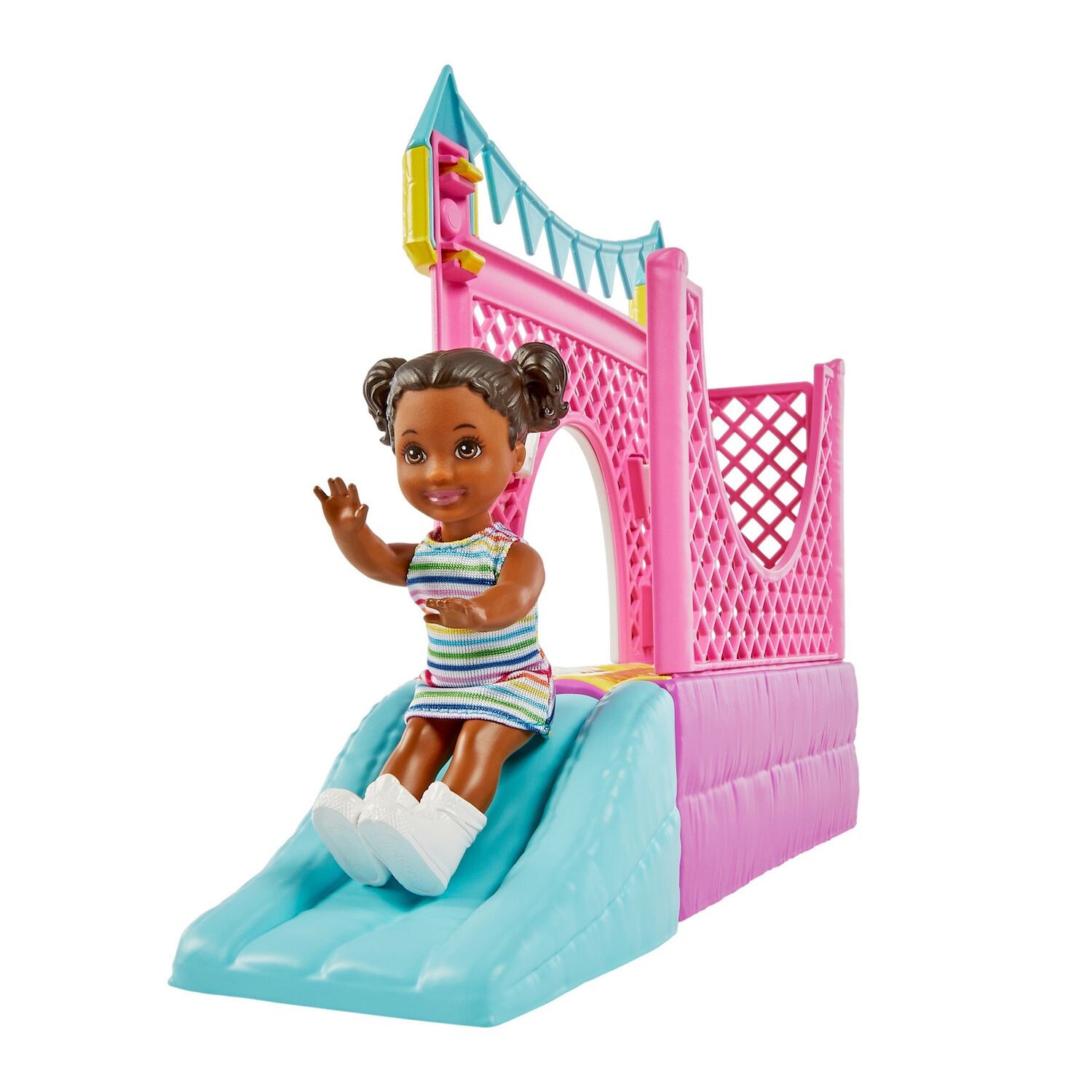 Игровой набор Barbie Skipper Babysitters Inc. Bounce House с куклами и аксессуарами Barbie
Игровой набор Barbie Skipper Babysitters Inc. Bounce House с куклами и аксессуарами Barbie