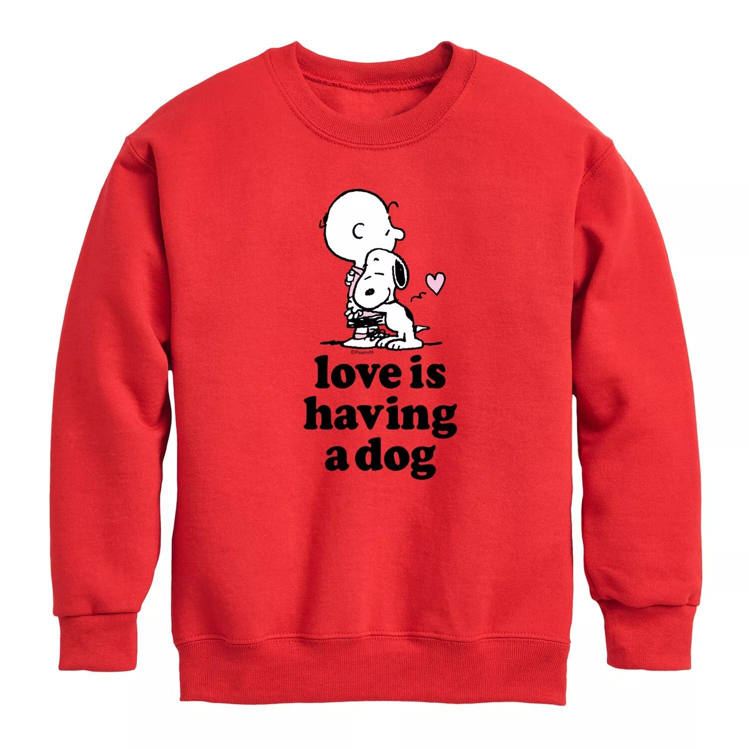 Толстовка из собачьего флиса Peanuts Love Is Have для мальчиков 8–20 лет Licensed Character, красный
Толстовка из собачьего флиса Peanuts Love Is Have для мальчиков 8–20 лет Licensed Character, красный