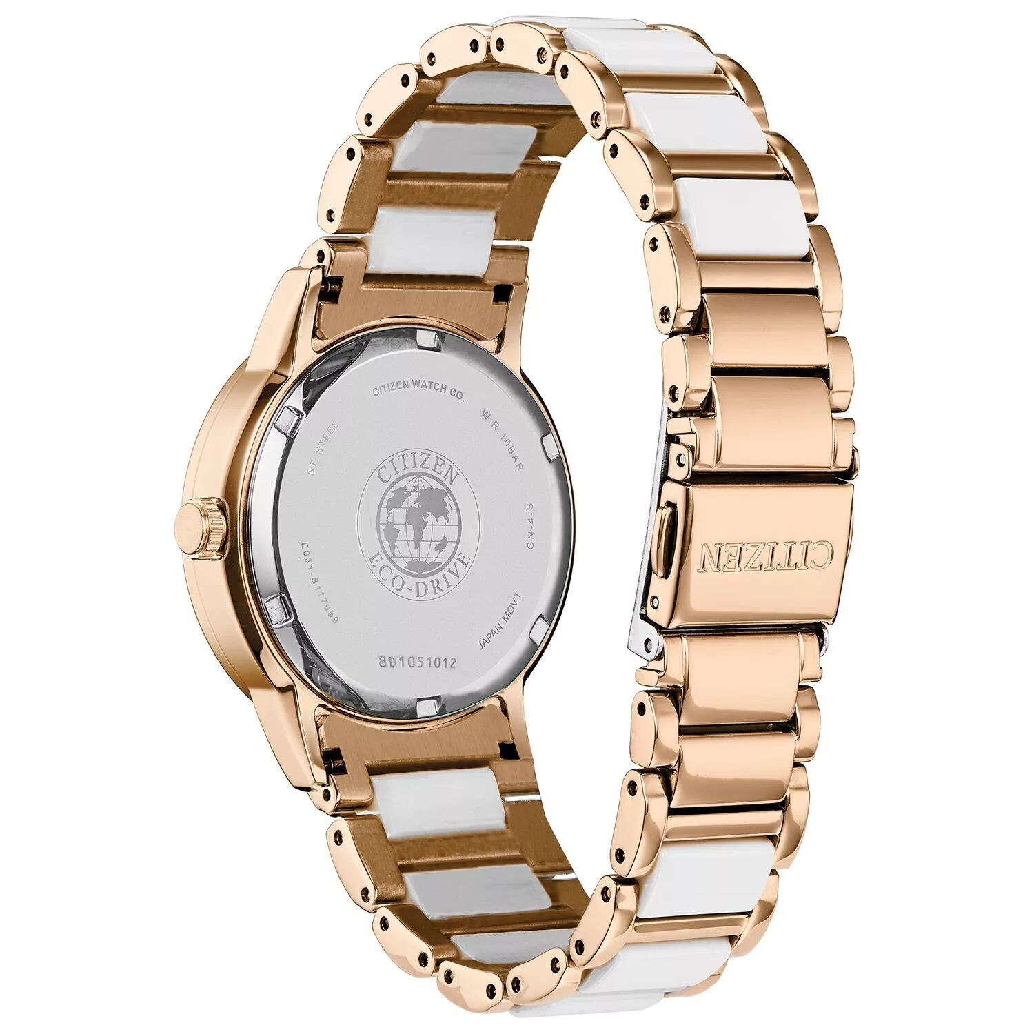 Женские двухцветные часы Chandler Eco-Drive с браслетом из нержавеющей стали Citizen
Женские двухцветные часы Chandler Eco-Drive с браслетом из нержавеющей стали Citizen