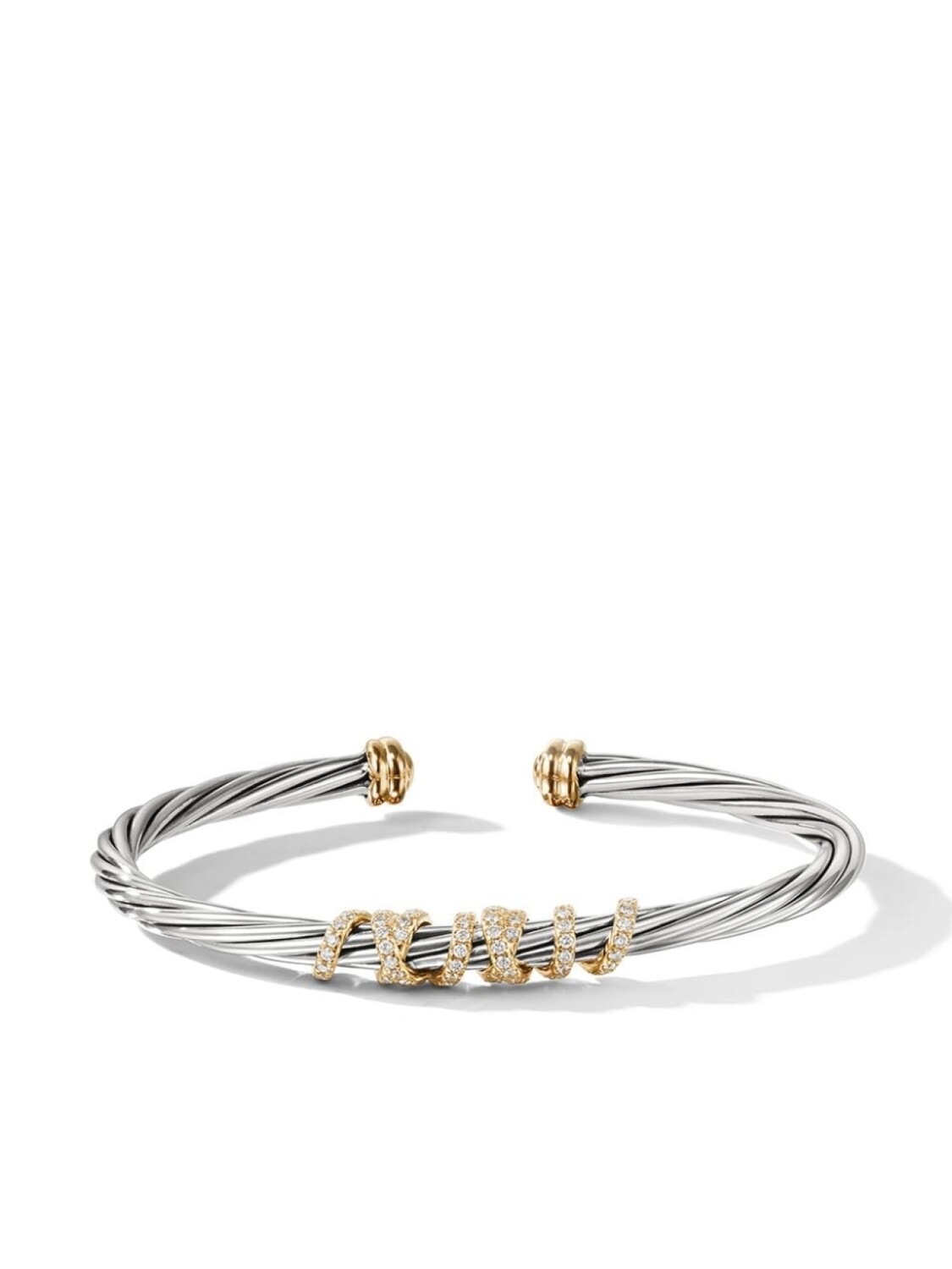 Браслет Helena Center Station из желтого золота и серебра David Yurman, серебряный
Браслет Helena Center Station из желтого золота и серебра David Yurman, серебряный