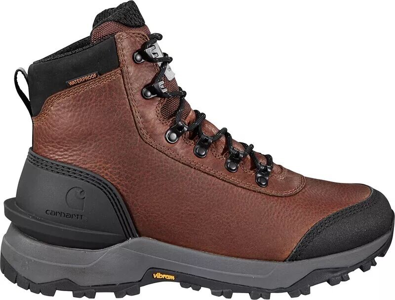 Мужские рабочие ботинки Carhartt для походов на открытом воздухе, 6 дюймов, водонепроницаемые, с мягким носком и изоляцией, красно-коричневый
Мужские рабочие ботинки Carhartt для походов на открытом воздухе, 6 дюймов, водонепроницаемые, с мягким носком и изоляцией, красно-коричневый