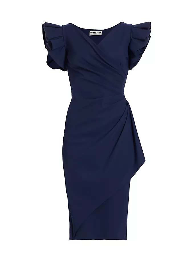 Платье-футляр Beaurisse с оборками Chiara Boni La Petite Robe, цвет blue notte
Платье-футляр Beaurisse с оборками Chiara Boni La Petite Robe, цвет blue notte
