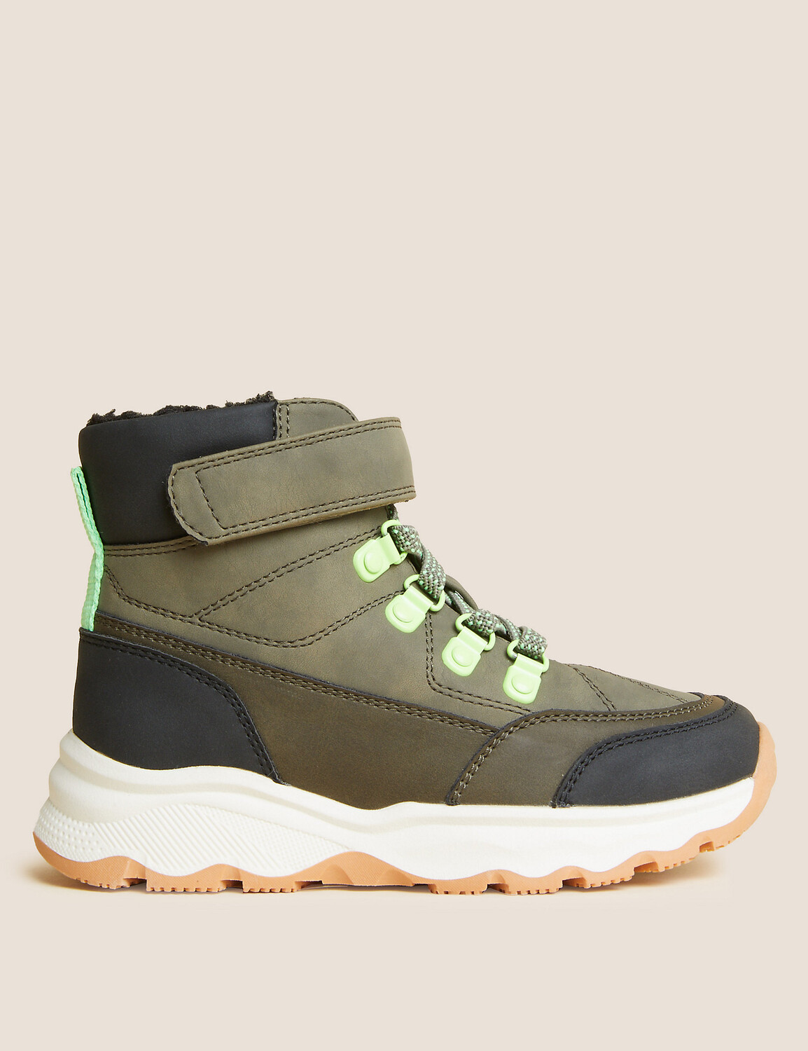 Детские походные ботинки Freshfeet (4 маленьких — 13 маленьких) Marks & Spencer, хаки
Детские походные ботинки Freshfeet (4 маленьких — 13 маленьких) Marks & Spencer, хаки
