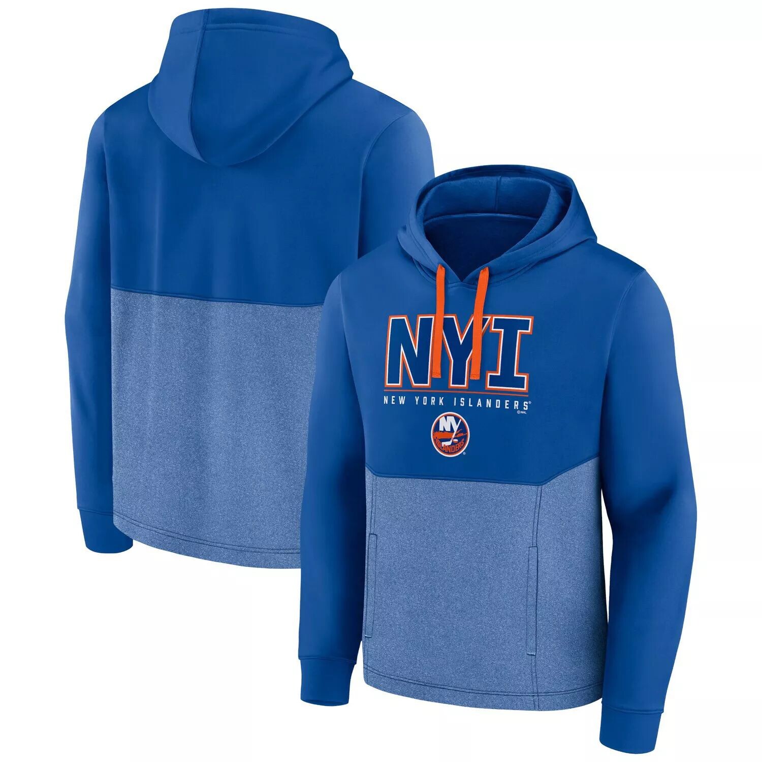 Мужской фирменный пуловер с капюшоном Royal New York Islanders Successful Tri-Blend Fanatics
Мужской фирменный пуловер с капюшоном Royal New York Islanders Successful Tri-Blend Fanatics