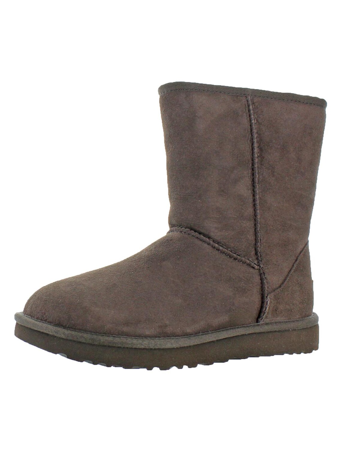 Женские повседневные замшевые ботинки Classic Short II на подкладке UGG, шоколад
Женские повседневные замшевые ботинки Classic Short II на подкладке UGG, шоколад