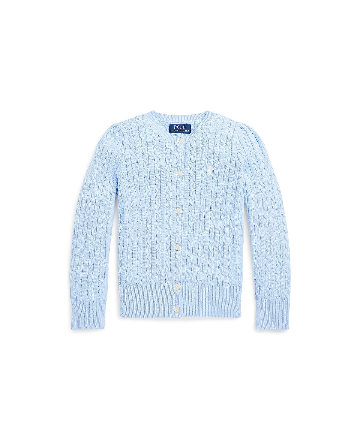 Хлопковый кардиган с мини-косами для малышей и маленьких девочек Polo Ralph Lauren
Хлопковый кардиган с мини-косами для малышей и маленьких девочек Polo Ralph Lauren