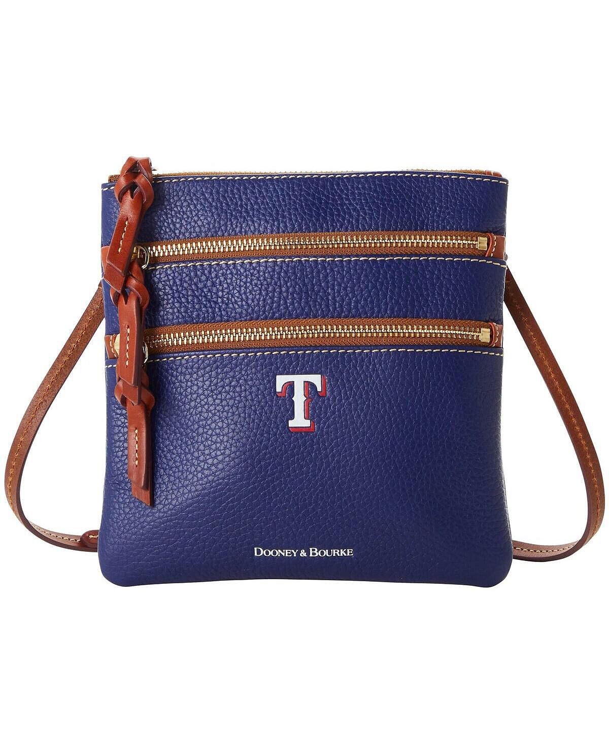 Женская сумка через плечо Texas Rangers с галькой и тройной молнией Dooney & Bourke, синий
Женская сумка через плечо Texas Rangers с галькой и тройной молнией Dooney & Bourke, синий