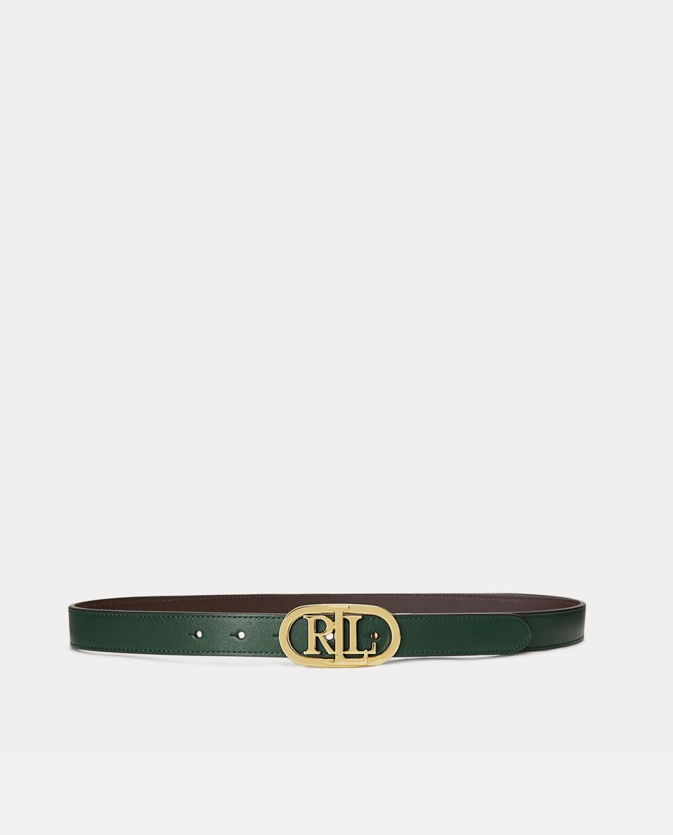 Двусторонний зеленый кожаный ремень с овальной пряжкой Lauren Ralph Lauren, зеленый
Двусторонний зеленый кожаный ремень с овальной пряжкой Lauren Ralph Lauren, зеленый