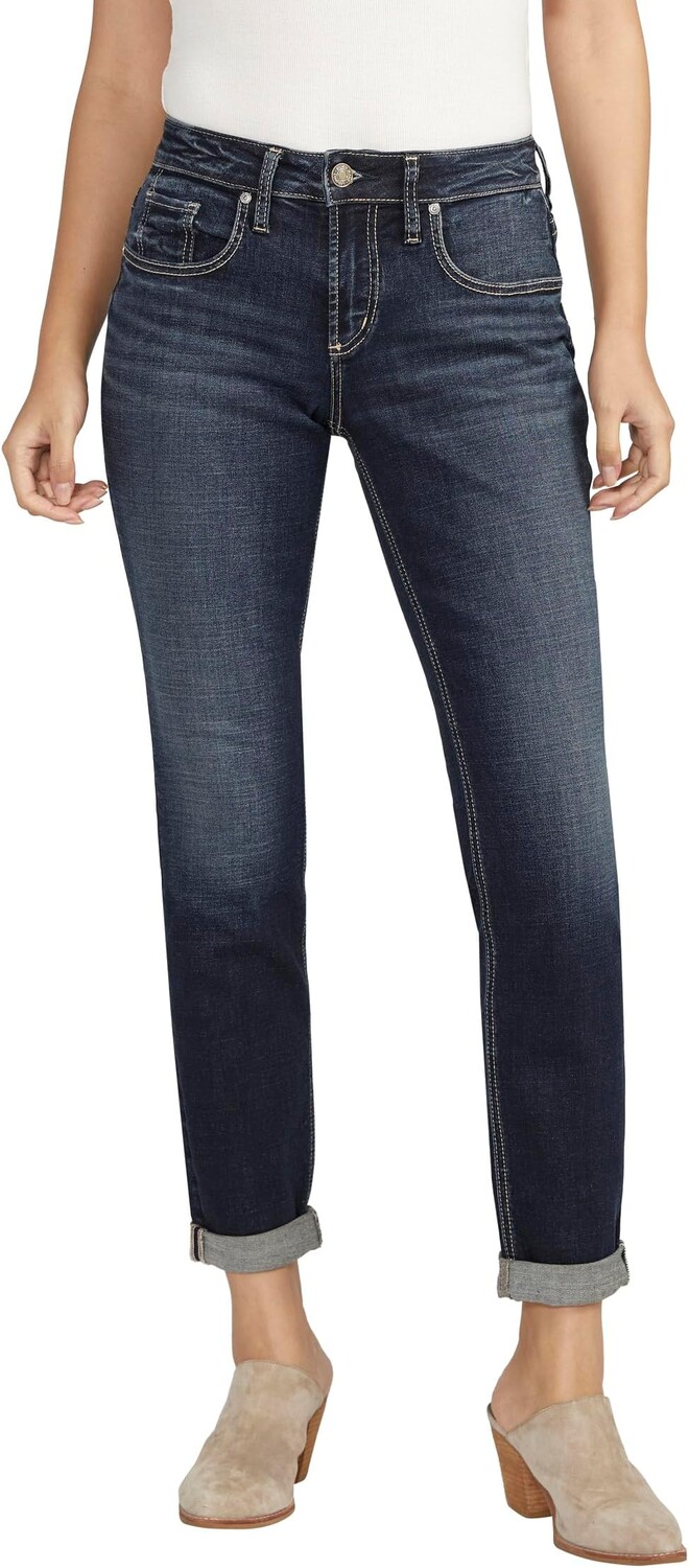 Джинсы Boyfriend Mid-Rise Slim Leg Jeans L27101ECF485 Silver Jeans Co., цвет Indigo
Джинсы Boyfriend Mid-Rise Slim Leg Jeans L27101ECF485 Silver Jeans Co., цвет Indigo