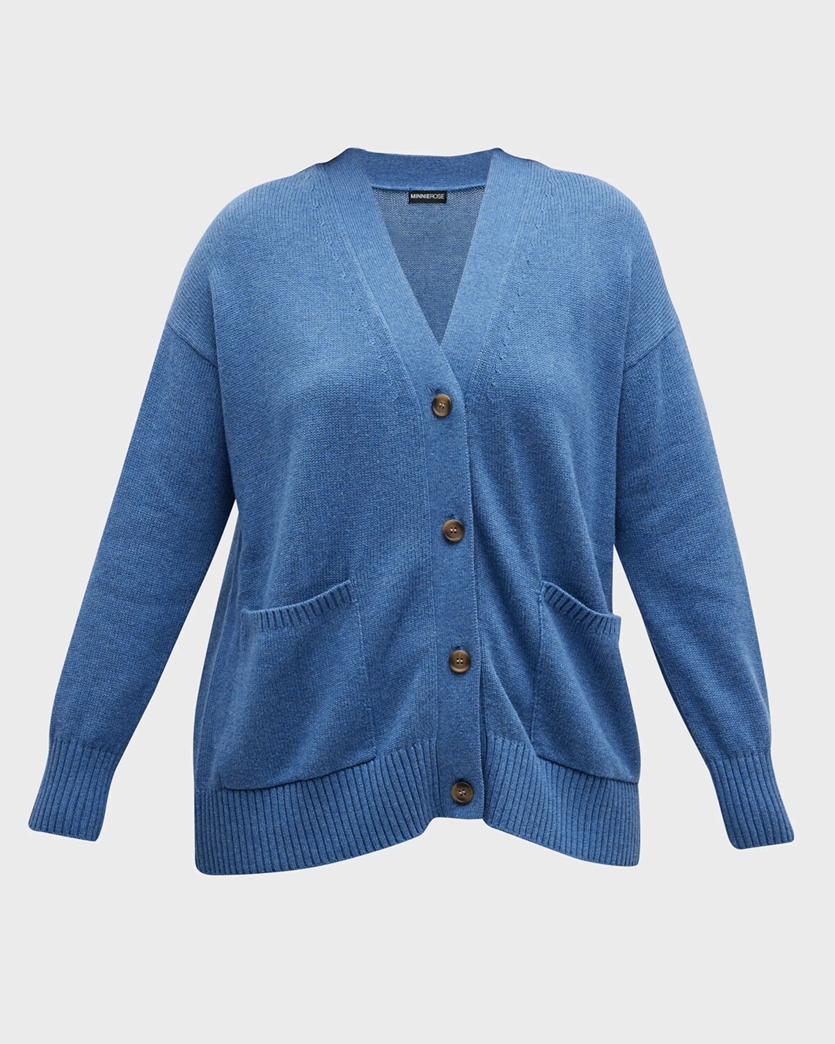 Кардиган оверсайз из смесового кашемира больших размеров Minnie Rose Plus, цвет Harbour Blue
Кардиган оверсайз из смесового кашемира больших размеров Minnie Rose Plus, цвет Harbour Blue