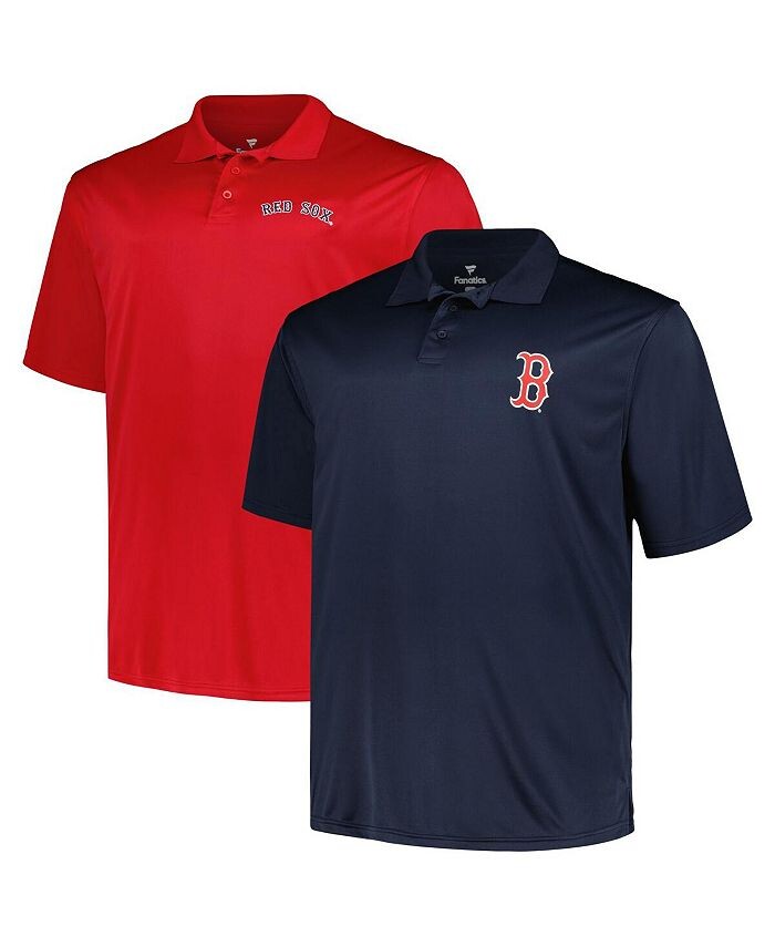 Мужской темно-синий, красный комплект из двух однотонных рубашек-поло Boston Red Sox Big and Tall Profile, синий
Мужской темно-синий, красный комплект из двух однотонных рубашек-поло Boston Red Sox Big and Tall Profile, синий