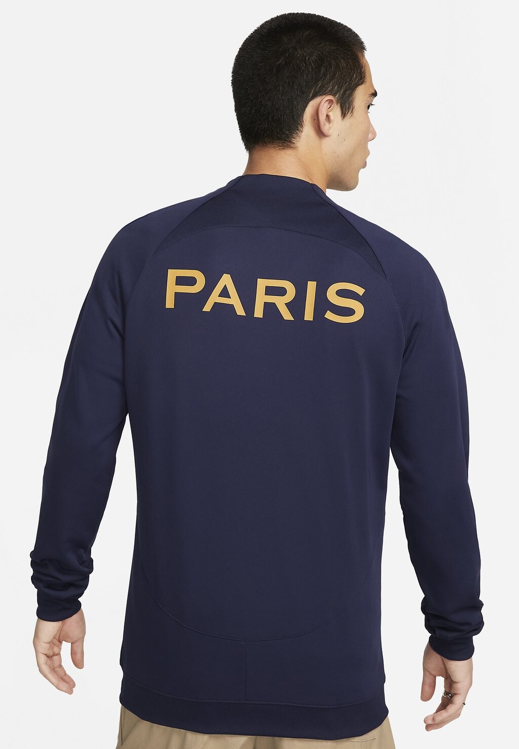 Толстовка на молнии Nike Paris St Germain Academy Printed Anthem Home, замша чернено-синяя / золотая, Черный
Толстовка на молнии Nike Paris St Germain Academy Printed Anthem Home, замша чернено-синяя / золотая, Черный