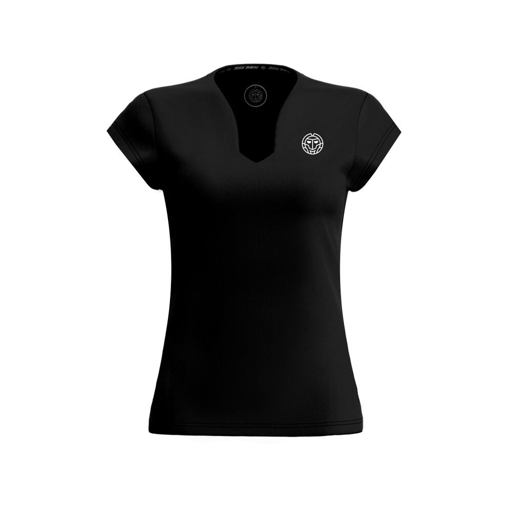 Футболка BIDI BADU Pure Wild V Neck Tee, черный 
Футболка BIDI BADU Pure Wild V Neck Tee, черный