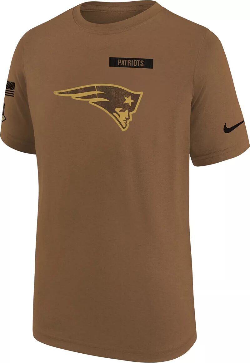 Коричневая футболка Nike Youth New England Patriots 2023 Salute to Service
Коричневая футболка Nike Youth New England Patriots 2023 Salute to Service