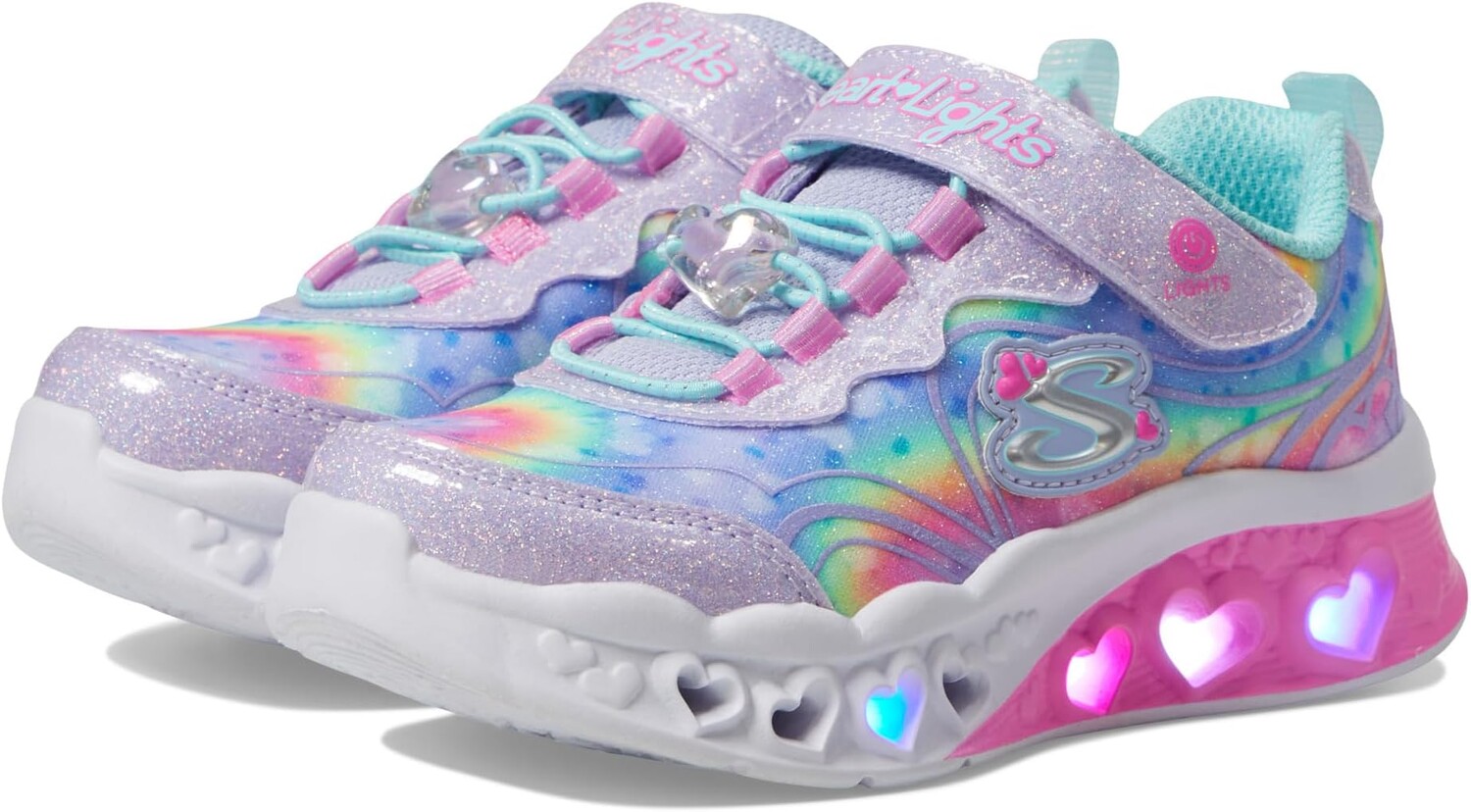Кроссовки Flutter Heart Lights - Groovy Swirl 303253L SKECHERS KIDS, цвет Lavender/Aqua
Кроссовки Flutter Heart Lights - Groovy Swirl 303253L SKECHERS KIDS, цвет Lavender/Aqua