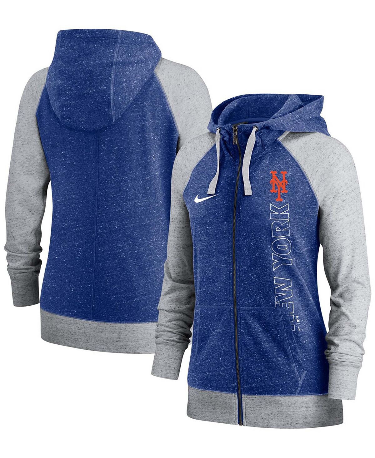 Женская винтажная толстовка с молнией во всю длину Royal New York Mets In Pocket Gym Nike
Женская винтажная толстовка с молнией во всю длину Royal New York Mets In Pocket Gym Nike