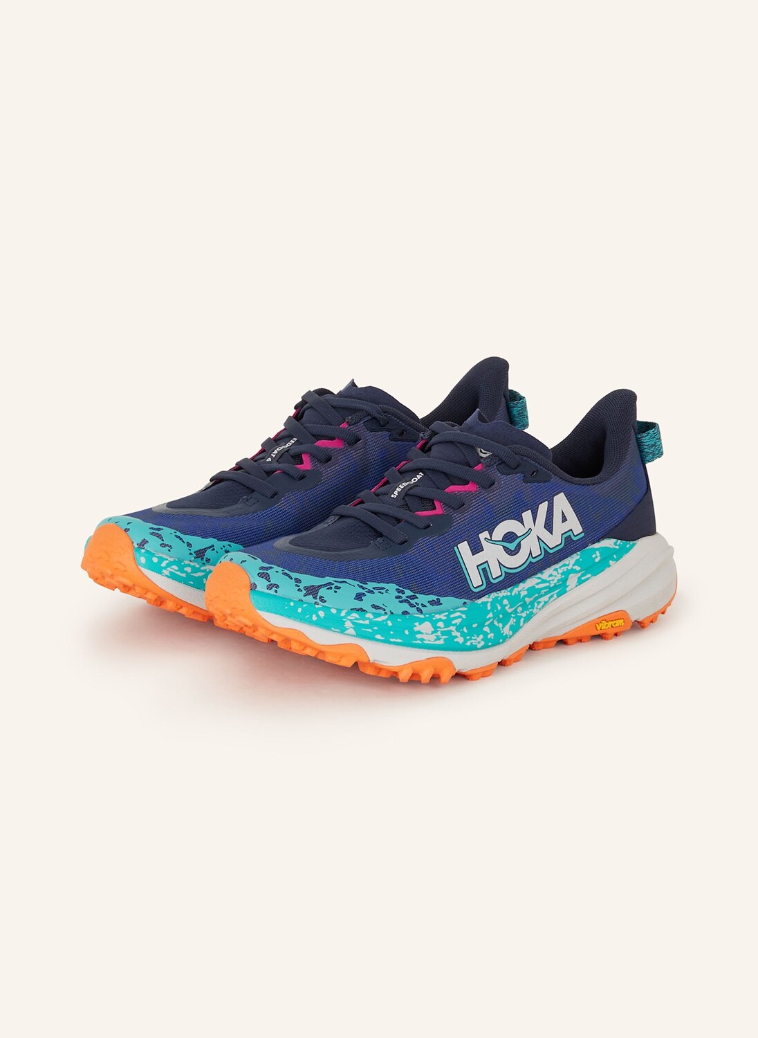 Кроссовки для бега по пересеченной местности speedgoat 6 HOKA, цвет DUNKELBLAU/GRÜN/ORANGE
Кроссовки для бега по пересеченной местности speedgoat 6 HOKA, цвет DUNKELBLAU/GRÜN/ORANGE