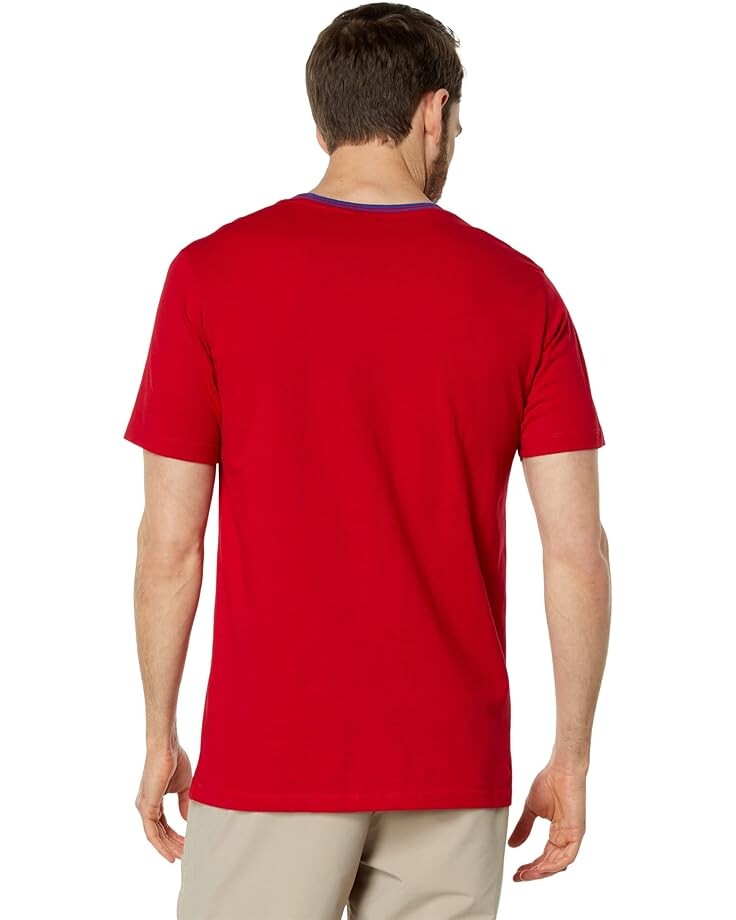 Футболка U.S. POLO ASSN. Short Sleeve Crew Neck Yarn-Dye Collar Tipped Jersey Tee, цвет Engine Red
Футболка U.S. POLO ASSN. Short Sleeve Crew Neck Yarn-Dye Collar Tipped Jersey Tee, цвет Engine Red