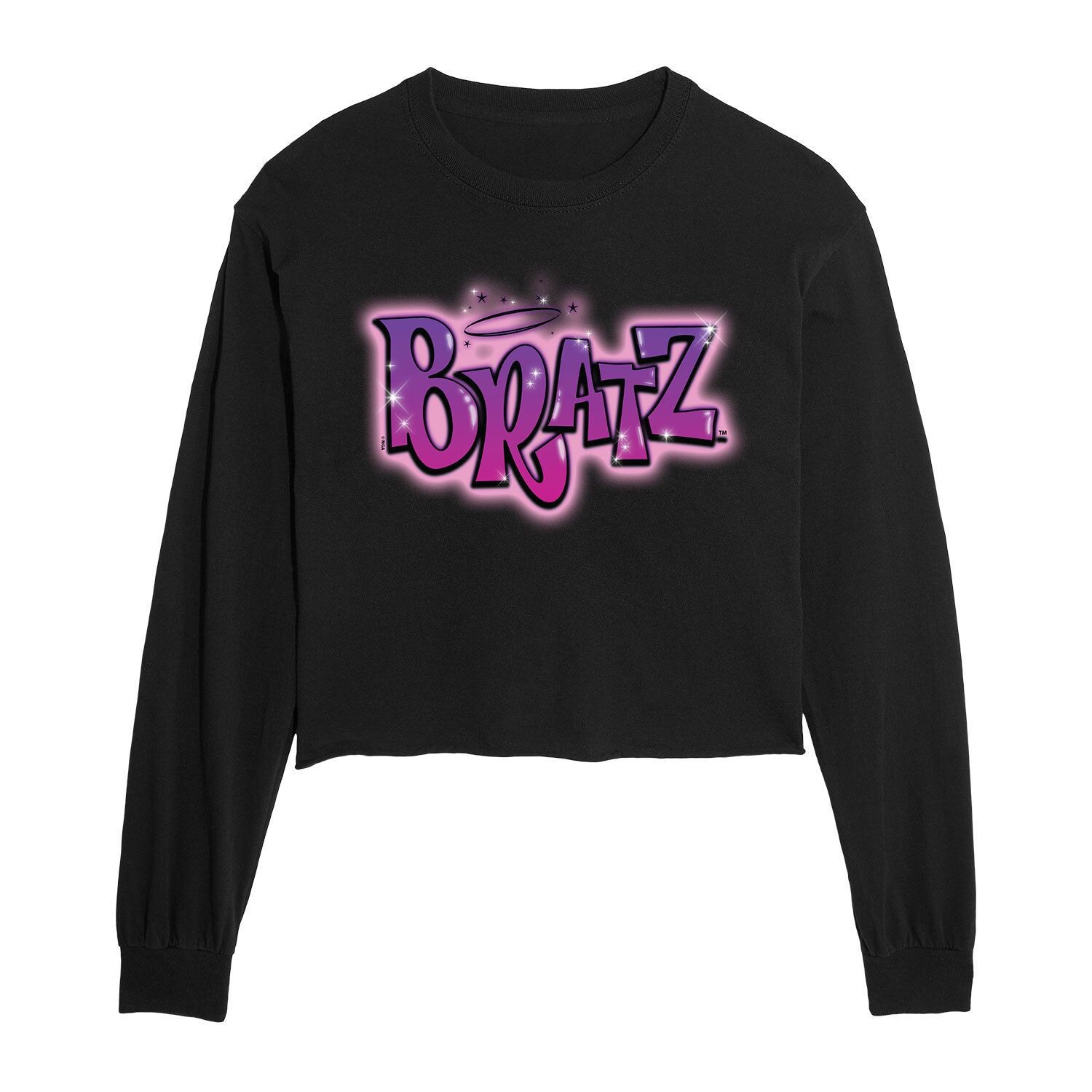Укороченная футболка с длинными рукавами и рисунком логотипа Bratz Airbrush для юниоров Licensed Character
Укороченная футболка с длинными рукавами и рисунком логотипа Bratz Airbrush для юниоров Licensed Character