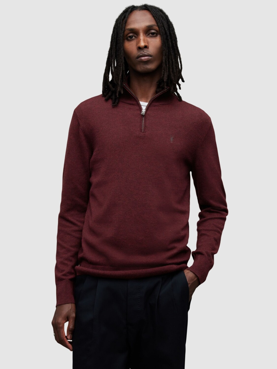 Джемпер Kilburn из смесовой шерсти с молнией до половины AllSaints, марс красный
Джемпер Kilburn из смесовой шерсти с молнией до половины AllSaints, марс красный