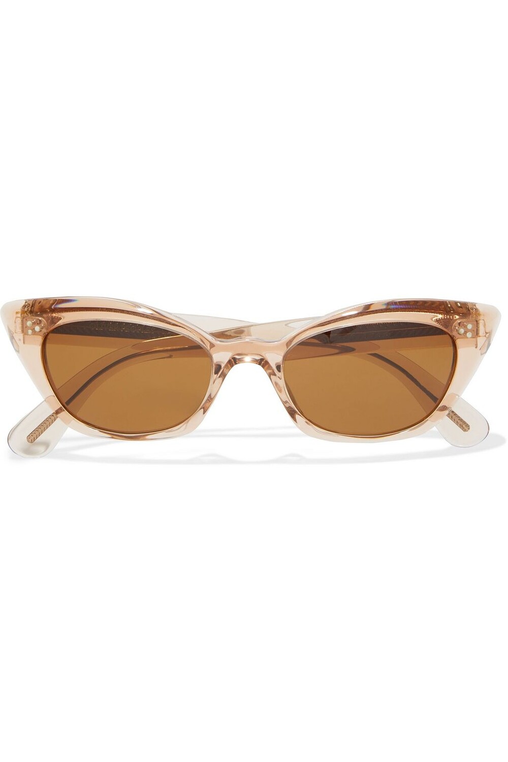 Солнцезащитные очки Bianka из ацетата кошачьего глаза OLIVER PEOPLES, персиковый
Солнцезащитные очки Bianka из ацетата кошачьего глаза OLIVER PEOPLES, персиковый