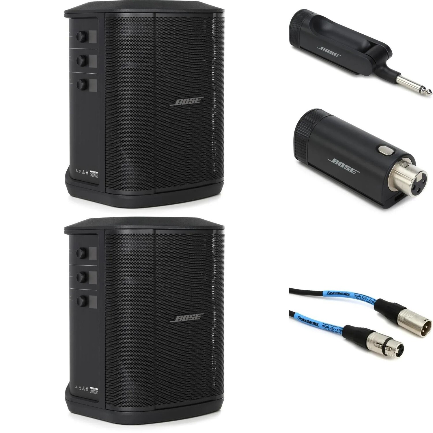 Многопозиционная акустическая система Bose S1 Pro+ с беспроводным микрофоном и инструментальными передатчиками
Многопозиционная акустическая система Bose S1 Pro+ с беспроводным микрофоном и инструментальными передатчиками