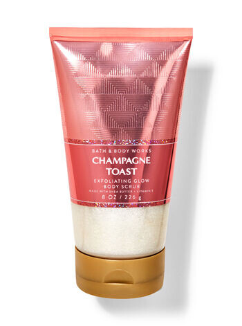 Отшелушивающий сияющий скраб для тела Champagne Toast, 8 oz / 226 g, Bath and Body Works
Отшелушивающий сияющий скраб для тела Champagne Toast, 8 oz / 226 g, Bath and Body Works