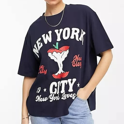 Футболка Asos Design Oversized Heavyweight In New York Apple Graphic, темно-синий
Футболка Asos Design Oversized Heavyweight In New York Apple Graphic, темно-синий