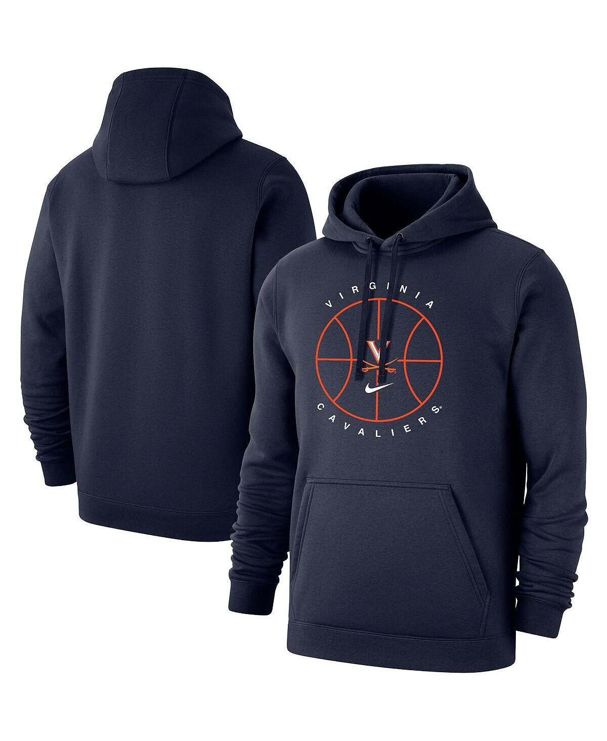 Мужской флисовый пуловер с капюшоном темно-синего цвета Virginia Cavaliers Basketball Icon Club Nike, Синий
Мужской флисовый пуловер с капюшоном темно-синего цвета Virginia Cavaliers Basketball Icon Club Nike, Синий