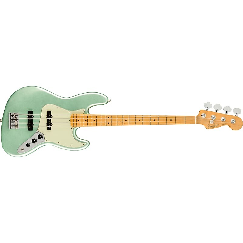 Fender American Professional II Jazz Bass, гриф из клена, цвет Mystic Surf Green
Fender American Professional II Jazz Bass, гриф из клена, цвет Mystic Surf Green