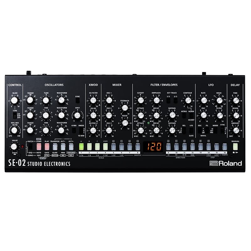Новый звуковой модуль аналогового синтезатора Roland SE-02 SE-02 Boutique Series Synthesizer Module
Новый звуковой модуль аналогового синтезатора Roland SE-02 SE-02 Boutique Series Synthesizer Module