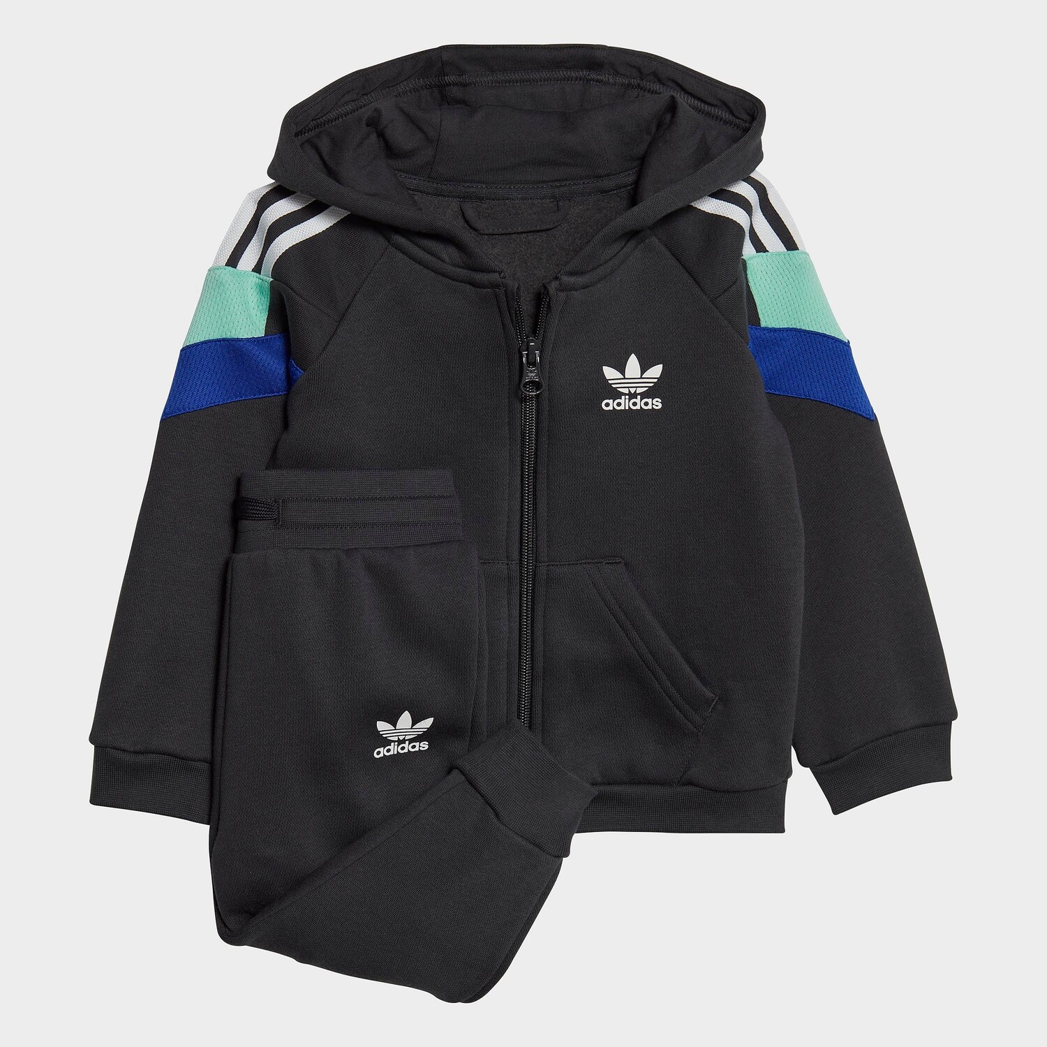 Комплект Adidas Originals Rekive с капюшоном и штанами для бега для младенцев и детей ясельного возраста, черный
Комплект Adidas Originals Rekive с капюшоном и штанами для бега для младенцев и детей ясельного возраста, черный