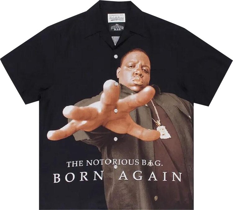Рубашка Wacko Maria The Notorious B.I.G Short-Sleeve Hawaiian Shirt (Type-1) 'Black', черный
Рубашка Wacko Maria The Notorious B.I.G Short-Sleeve Hawaiian Shirt (Type-1) 'Black', черный