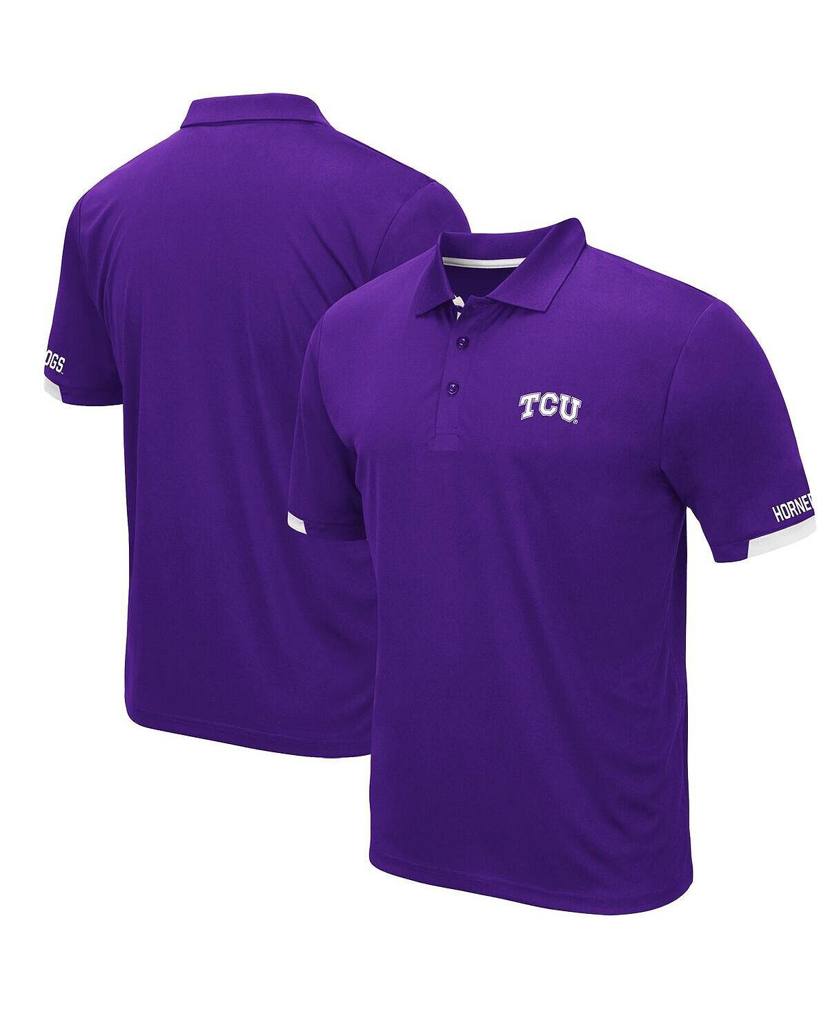 Мужская фиолетовая рубашка поло santry с логотипом tcu horned frogs Colosseum, фиолетовый
Мужская фиолетовая рубашка поло santry с логотипом tcu horned frogs Colosseum, фиолетовый