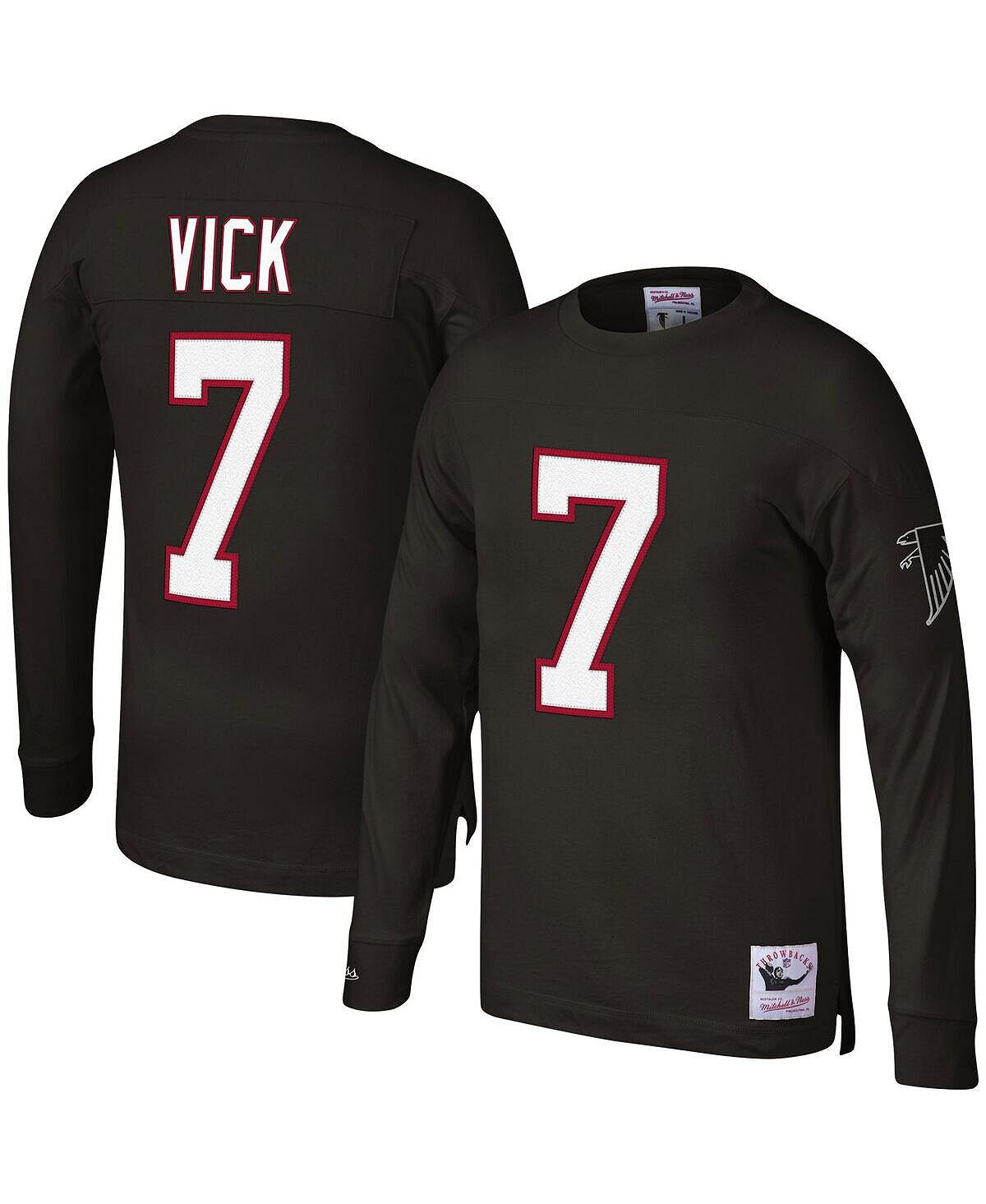 Мужская футболка с длинным рукавом michael vick black atlanta falcons throwback с именем и номером игрока на пенсии Mitchell & Ness, черный
Мужская футболка с длинным рукавом michael vick black atlanta falcons throwback с именем и номером игрока на пенсии Mitchell & Ness, черный