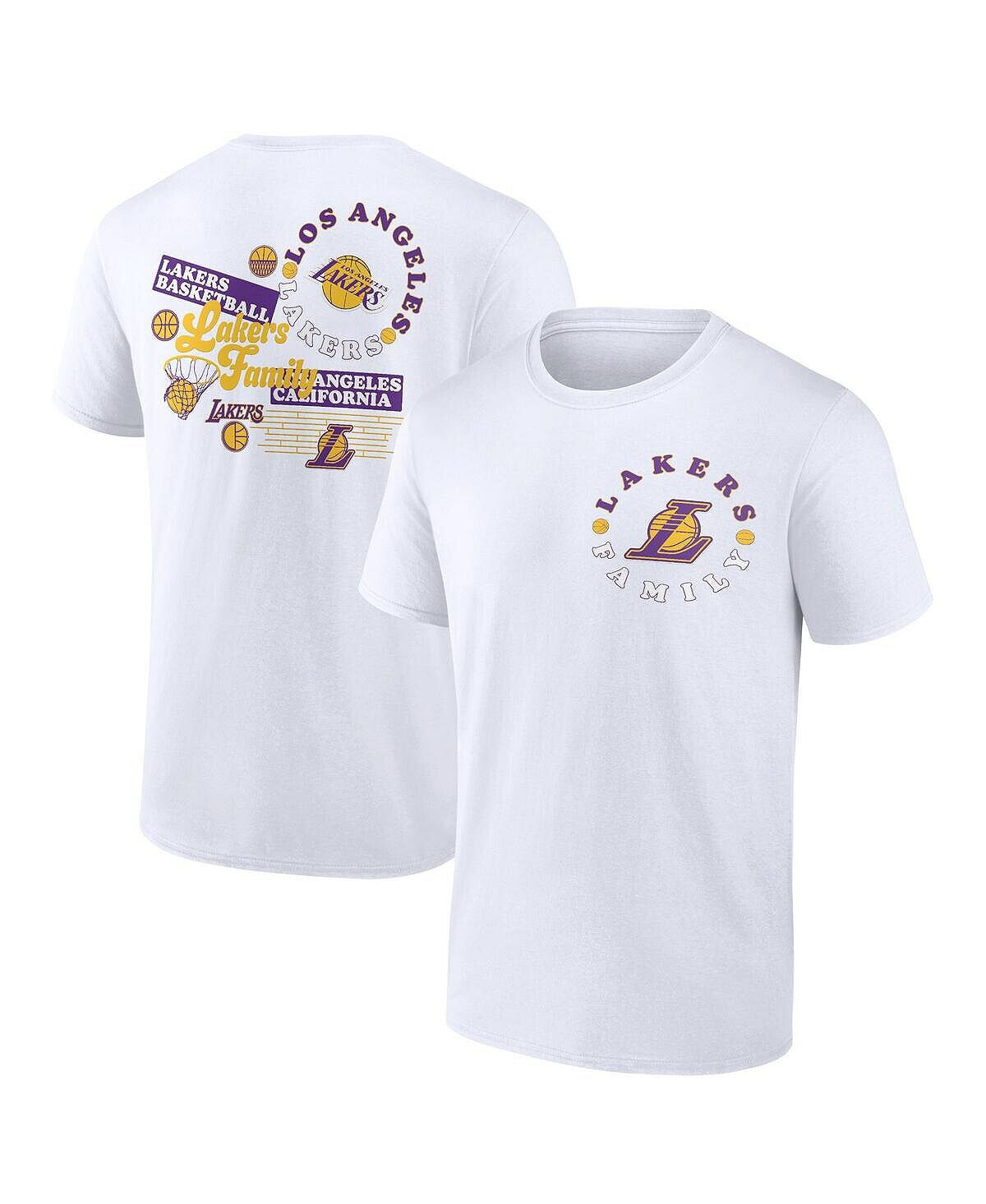 Мужская белая фирменная футболка los angeles lakers street collective Fanatics, белый
Мужская белая фирменная футболка los angeles lakers street collective Fanatics, белый