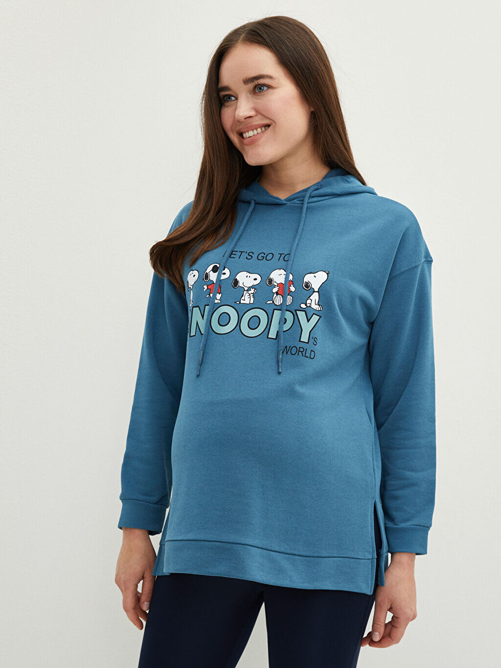 Толстовка для беременных с длинным рукавом и принтом Snoopy LC Waikiki Maternity, Синий
Толстовка для беременных с длинным рукавом и принтом Snoopy LC Waikiki Maternity, Синий