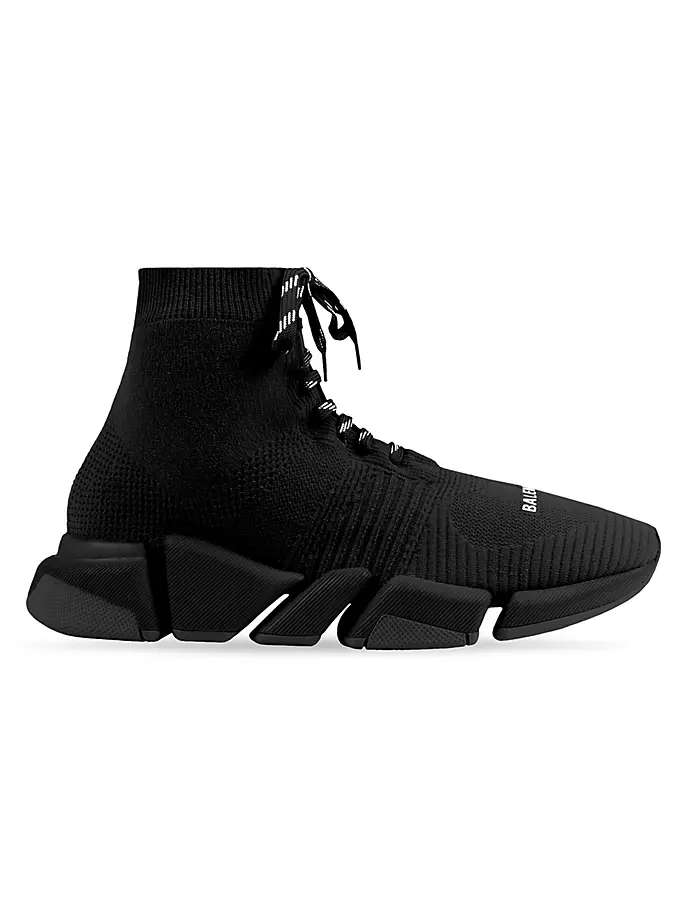 Кроссовки Speed 2.0 из переработанного трикотажа на шнуровке Balenciaga, черный
Кроссовки Speed 2.0 из переработанного трикотажа на шнуровке Balenciaga, черный