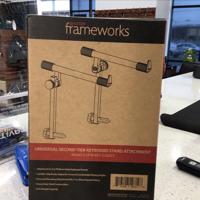 Клавиатура второго уровня Gator Frameworks Frameworks Second Tier Keyboard Attachment
Клавиатура второго уровня Gator Frameworks Frameworks Second Tier Keyboard Attachment