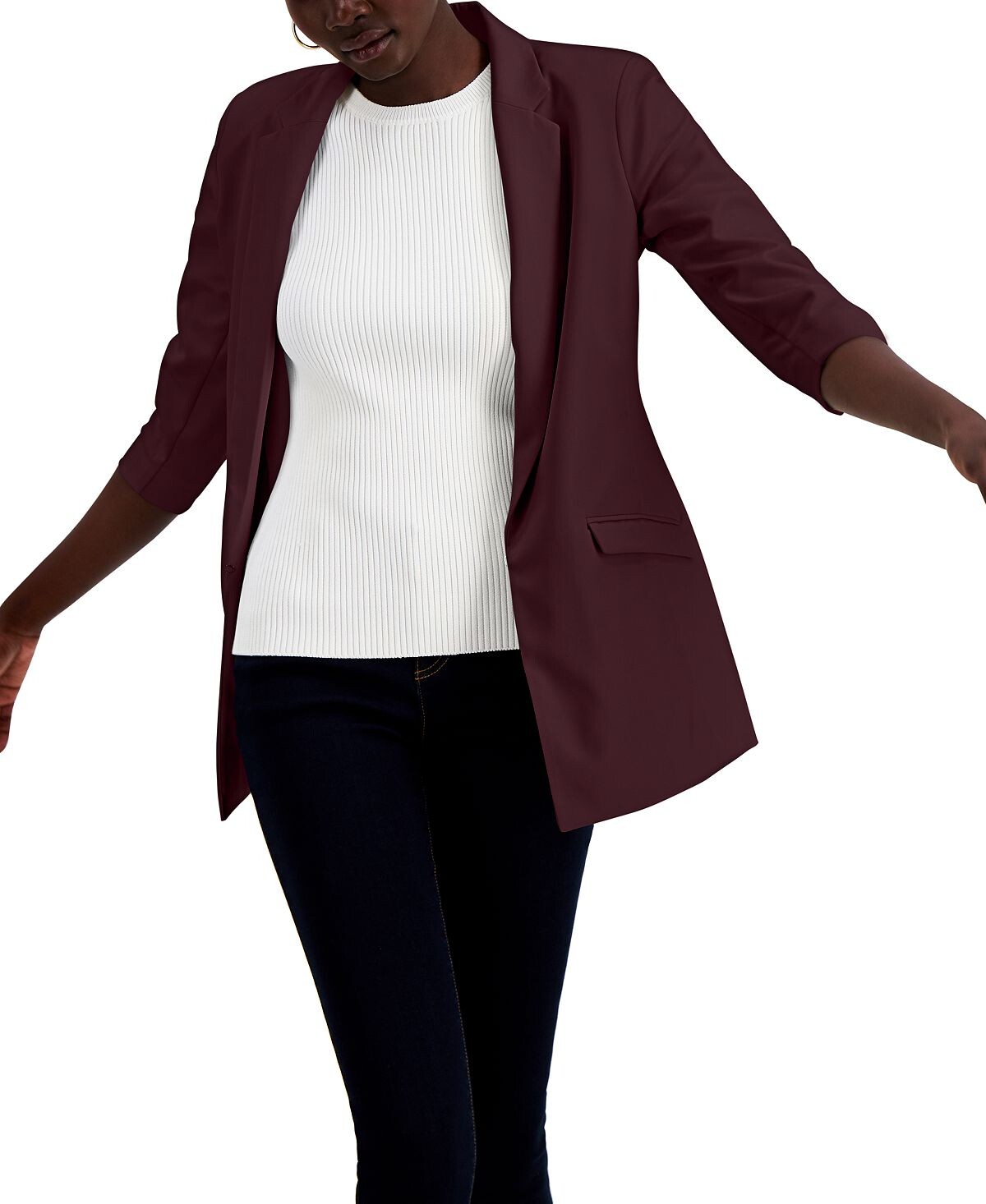 Миниатюрный блейзер для мужчин, созданный для macy's INC International Concepts
Миниатюрный блейзер для мужчин, созданный для macy's INC International Concepts
