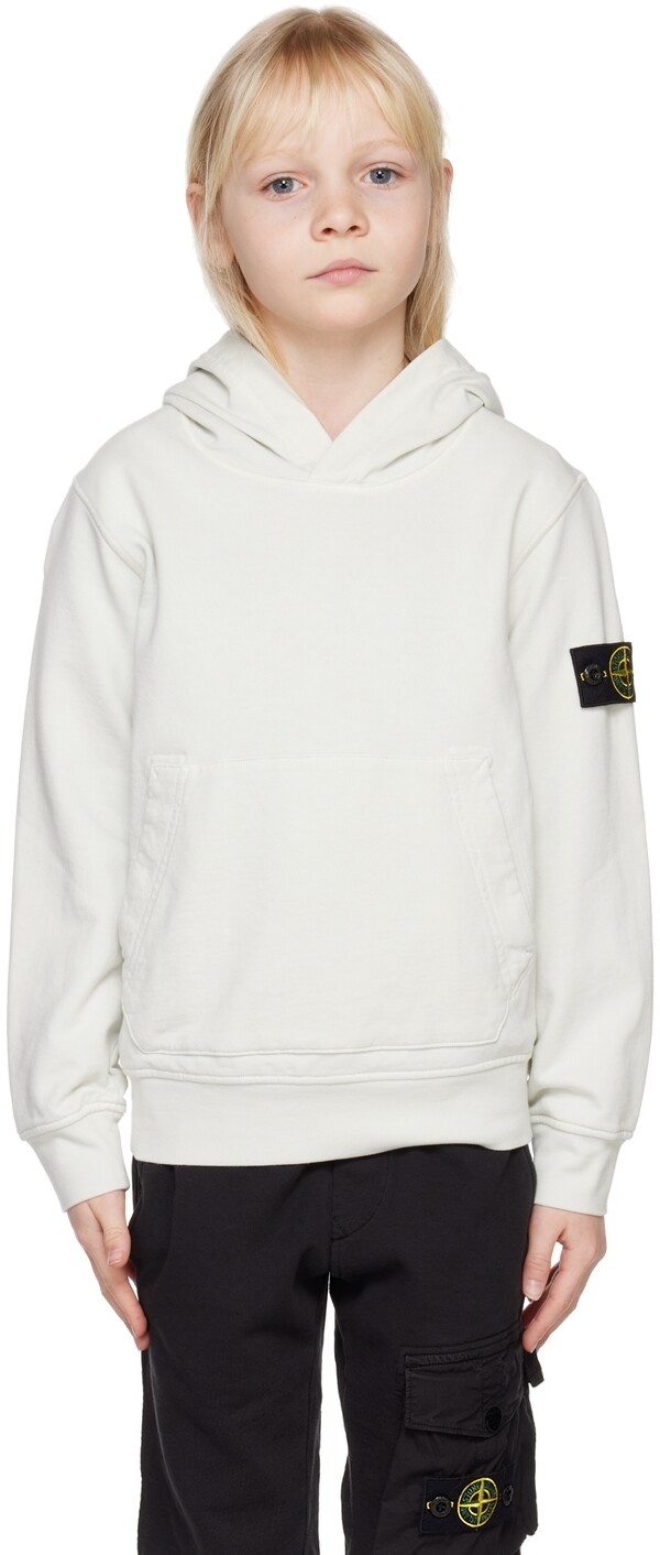 Детская серая толстовка с капюшоном, окрашенная в готовом виде Stone Island Junior
Детская серая толстовка с капюшоном, окрашенная в готовом виде Stone Island Junior