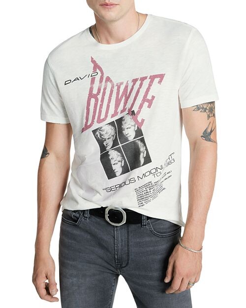 Хлопковая футболка с рисунком David Bowie Serious Moonlight John Varvatos, цвет White
Хлопковая футболка с рисунком David Bowie Serious Moonlight John Varvatos, цвет White