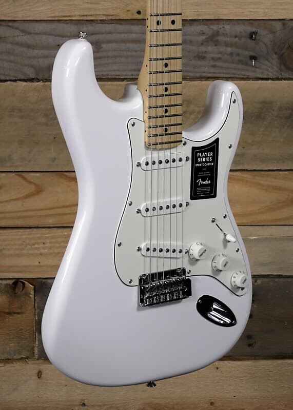 Электрогитара Fender Player Stratocaster Polar White с кленовой накладкой, Серый
Электрогитара Fender Player Stratocaster Polar White с кленовой накладкой, Серый