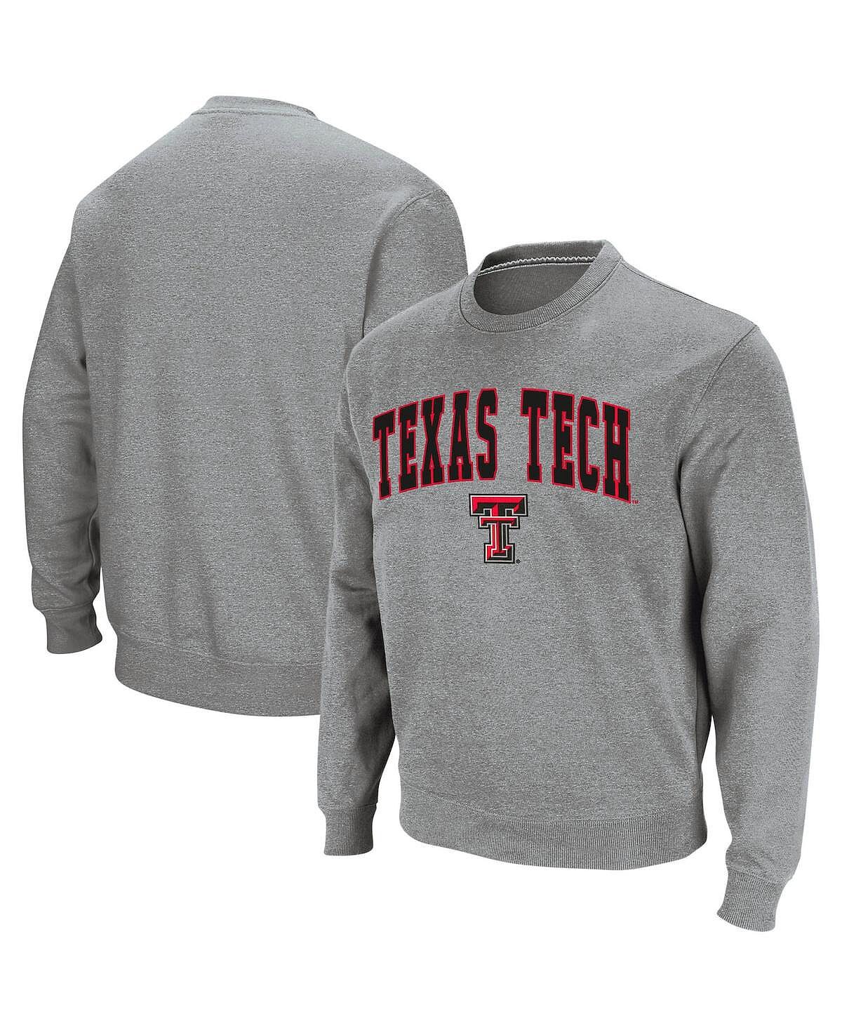 Мужская толстовка с круглым вырезом и круглым вырезом с логотипом texas tech red heather grey Colosseum, мульти
Мужская толстовка с круглым вырезом и круглым вырезом с логотипом texas tech red heather grey Colosseum, мульти
