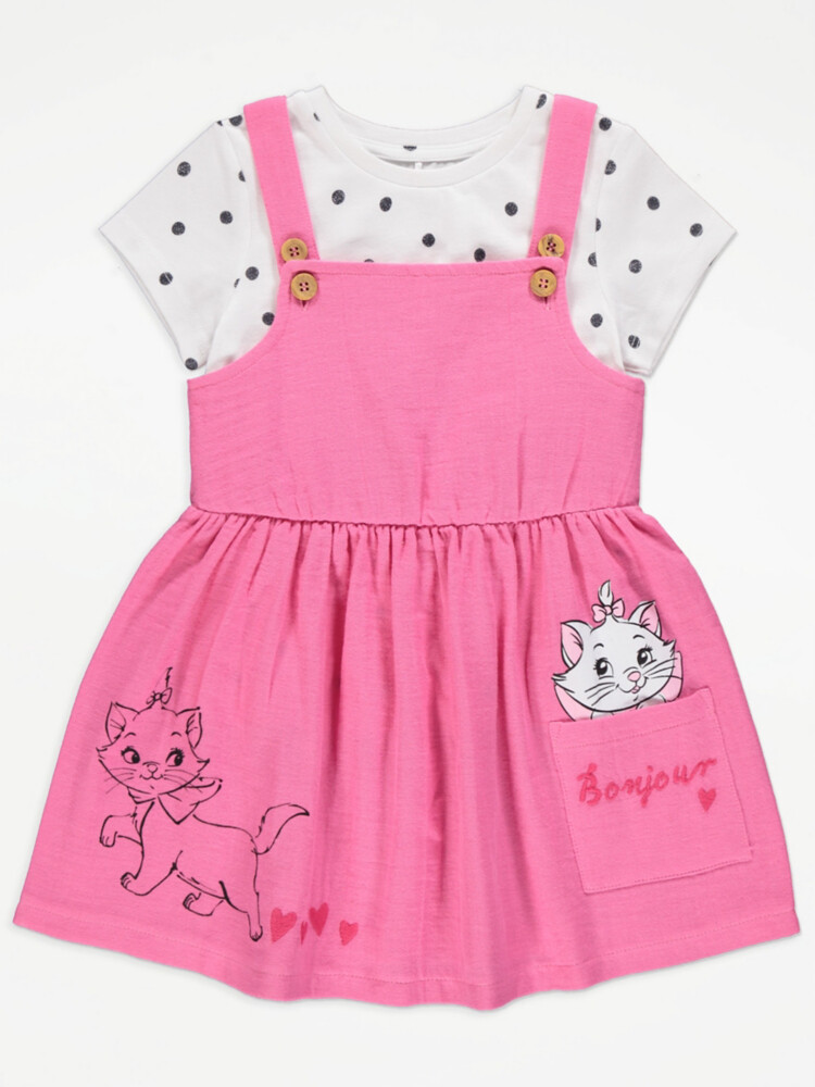 Розовое платье-сарафан и топ с платьем Disney The Aristocats Marie George., розовый
Розовое платье-сарафан и топ с платьем Disney The Aristocats Marie George., розовый