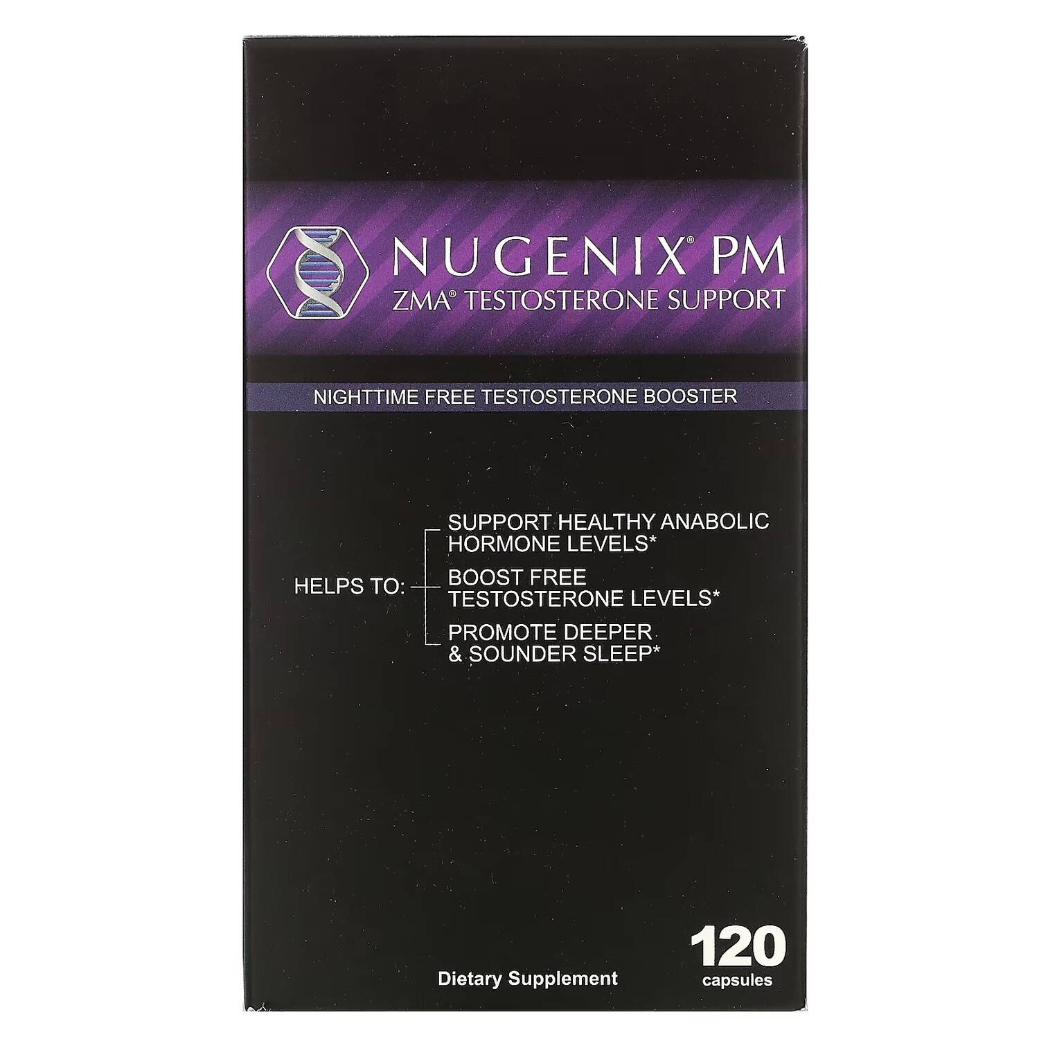 Nugenix ZMA Testosterone Booster ночная добавка для повышения уровня тестостерона, 120 капсул
Nugenix ZMA Testosterone Booster ночная добавка для повышения уровня тестостерона, 120 капсул