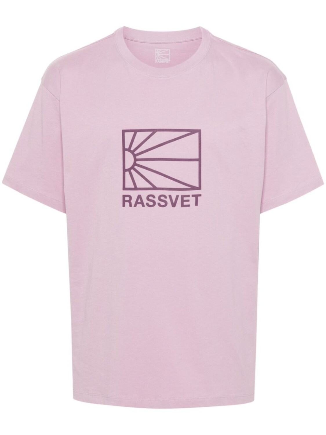RASSVET футболка с логотипом, фиолетовый 
RASSVET футболка с логотипом, фиолетовый