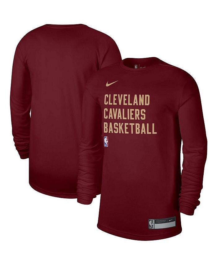 Мужская и женская футболка Wine Cleveland Cavaliers 2023/24 Legend On-Court Practice с длинным рукавом Nike, фиолетовый
Мужская и женская футболка Wine Cleveland Cavaliers 2023/24 Legend On-Court Practice с длинным рукавом Nike, фиолетовый
